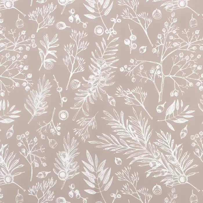 Бумага упаковочная тишью, &laquo;Ветки&raquo;, 50 см &times; 70 см 17 грамм