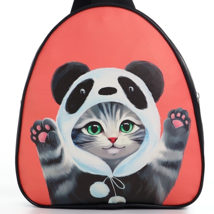 Рюкзак детский для девочки через плечо «Котёнок», 23х20,5 см Рюкзак детский для девочки через плечо «Котёнок», 23х20,5 см