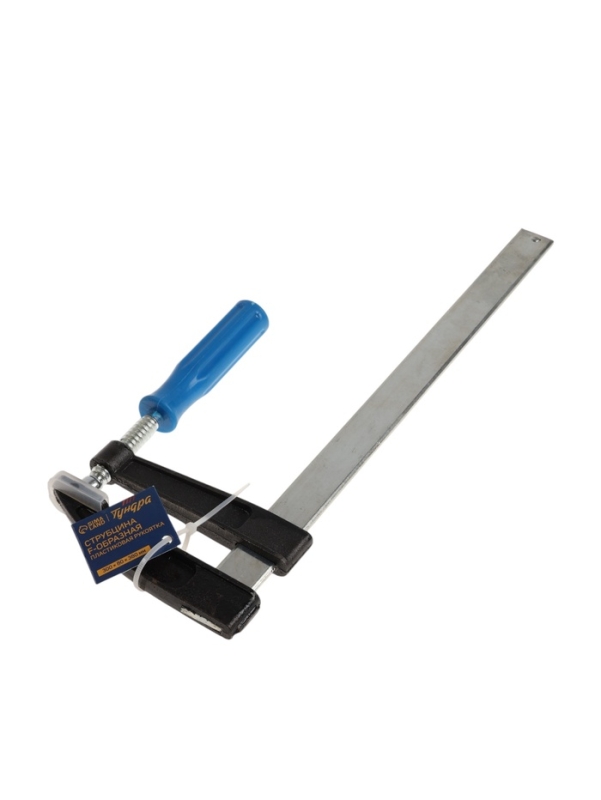 Струбцина F-образная ТУНДРА, пластиковая рукоятка, 300 х 80 х 380 мм
