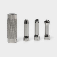 Кремер-сифон для взбивания сливок KONFINETTA, 500 мл, 3 насадки, нержавеющая сталь