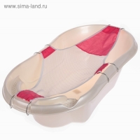 Гамак для купания новорожденных, сетка для ванночки детской, 95х56см, цвет МИКС