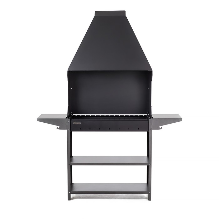 Мангал Professional Standart Zont PSZ3000, 158.2×41.2×207.9 см, 3 мм, полки, с крышей Мангал Professional Standart Zont PSZ3000, 158.2×41.2×207.9 см, 3 мм, полки, с крышей