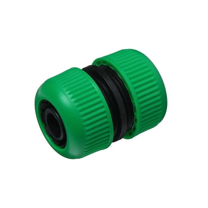 Муфта соединительная, для шлангов 1/2 Муфта соединительная, для шлангов 1/2" (12 мм), цанговое соединение, рр-пластик, Greengo