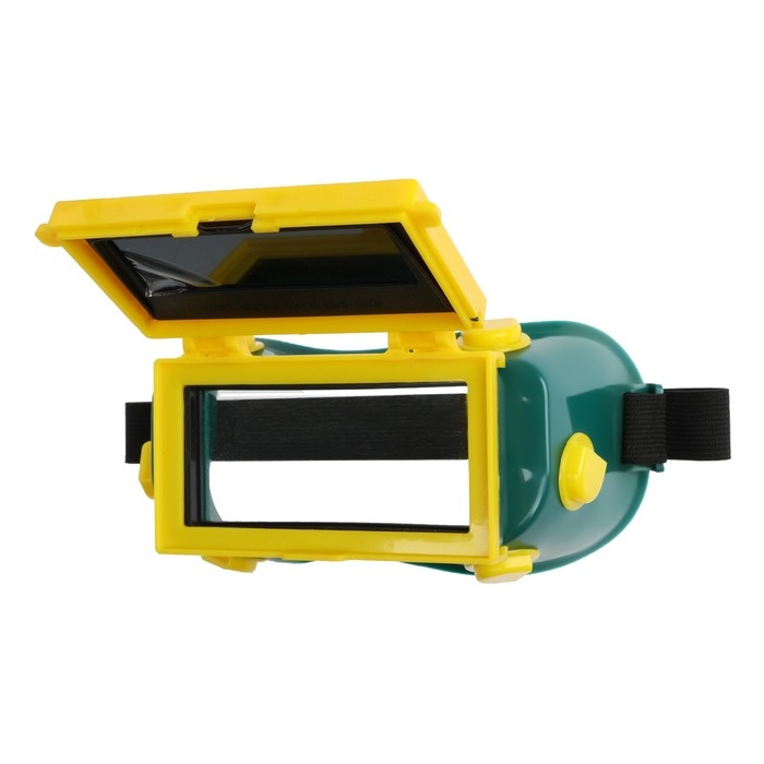 Очки сварщика ТУНДРА, со светофильтром, хамелеон, 89&times;33 мм, DIN 5