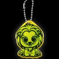 Светоотражающий элемент &laquo;Львёнок&raquo;, двусторонний, 4.5&times;6 см, МИКС