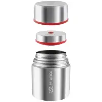 Термос для еды Relaxika 500, в чехле, стальной