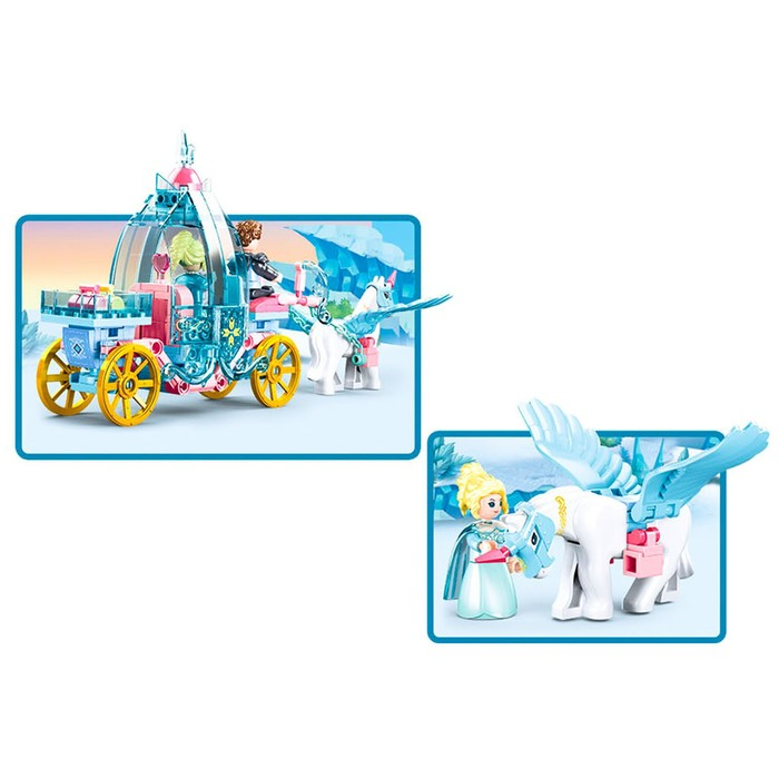 Конструктор Розовая Мечта «Зимние сказки», 191 деталь Конструктор Розовая Мечта «Зимние сказки», 191 деталь