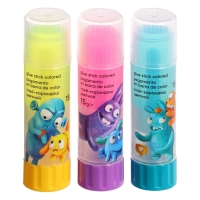 Клей-карандаш 15г ErichKrause EasyStick "Jolly Friends" PVP, экономичный расход, микс Клей-карандаш 15г ErichKrause EasyStick "Jolly Friends" PVP, экономичный расход, микс