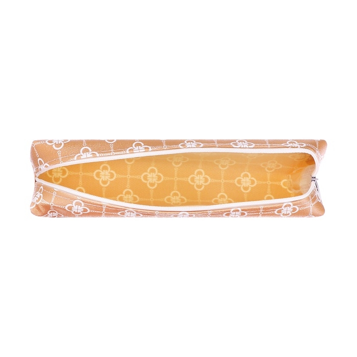 Пенал школьный на молнии "Клевер", четырехлистный, МИКС