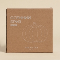 Тарелка SL Home "Осенний бриз", 20,5х20х3,5 см