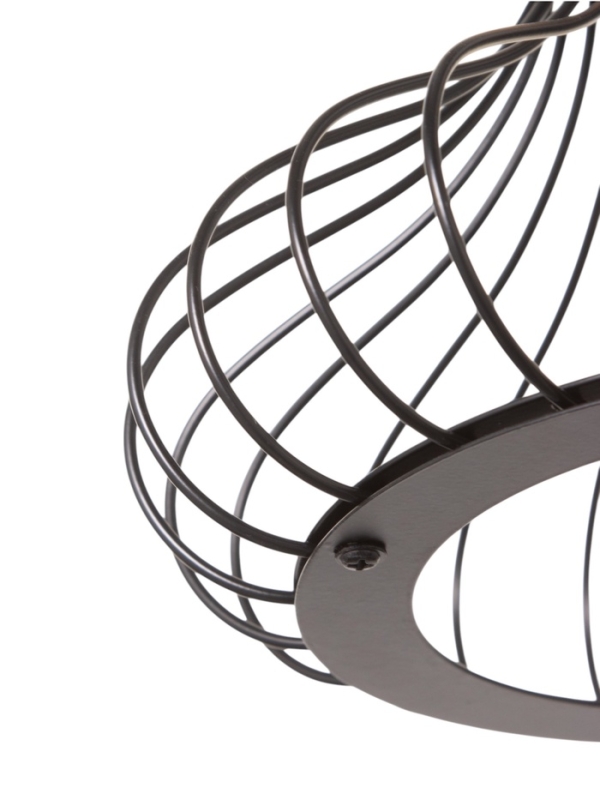 Светильник "Фон" 1х40Вт Е27 черный 23х23х18см