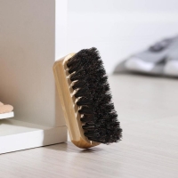 Щётка для обуви, 9&times;3,5 см, конский волос