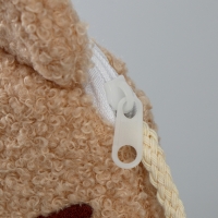 Мягкая сумка «Тигрёнок». цвет бежевый Мягкая сумка «Тигрёнок». цвет бежевый