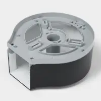 Диспенсер туалетной бумаги, пластик черный, втулка 4 см