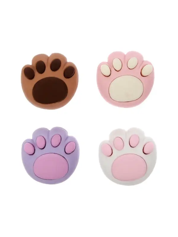 Набор ластиков 5 штук фигурных МИКС Лапка