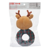 Мягкая погремушка на колечке &laquo;Оленёнок&raquo;, текстиль, в пакете, Крошка Я