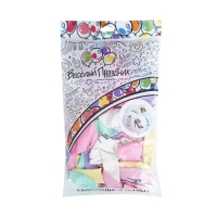 Шар латексный 12" &laquo;Комплимент для неё&raquo;, пастель, набор 50 шт., МИКС