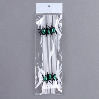 Трубочки для коктейля &laquo;Паук&raquo;, в наборе 6 шт., цвета МИКС