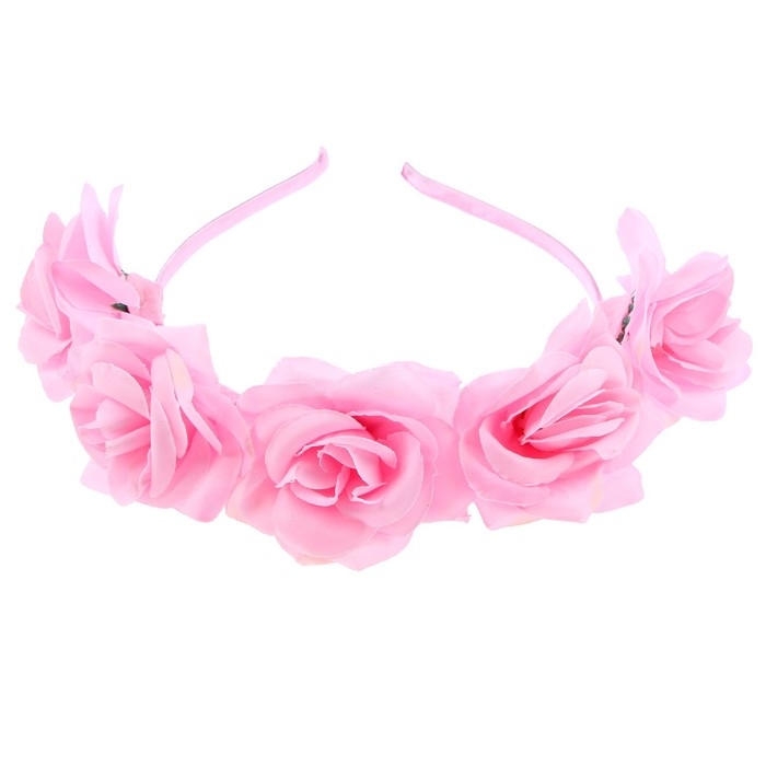 Карнавальный ободок &laquo;Розовые розы&raquo;