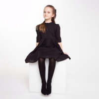 Колготки детские, цвет чёрный (nero), рост 128-134 см Колготки детские, цвет чёрный (nero), рост 128-134 см