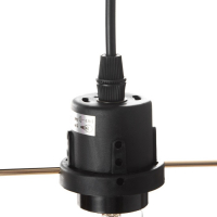 Светильник ЭкономСвет "Фиори" 3x40Вт E27 черный-золото 42х42х78 см.