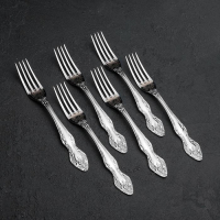 Набор столовых приборов &laquo;Тройка&raquo;, 30 предметов, художественная роспись, декоративная коробка