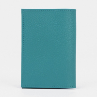 Обложка для паспорта, цвет бирюзовый