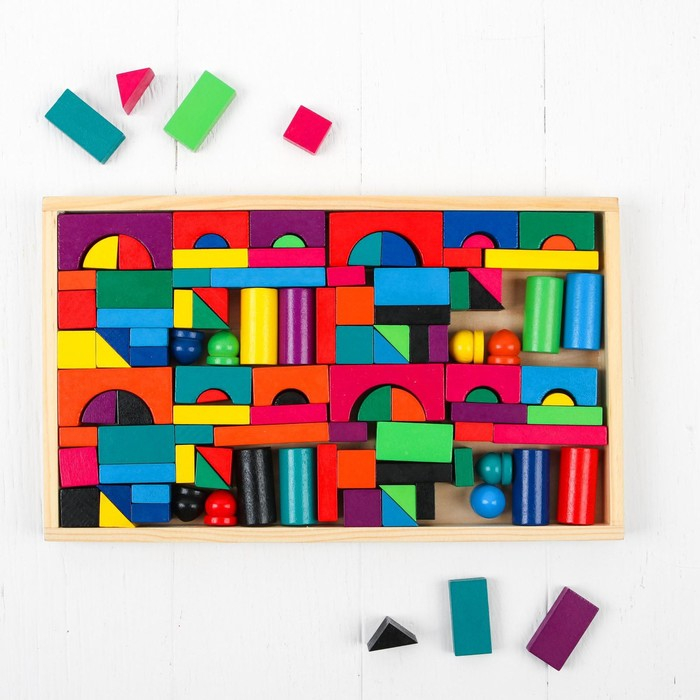 Конструктор &laquo;Строим город&raquo;, 112 деталей