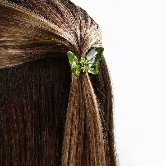 Краб для волос 3 шт. бабочки &laquo;Believe in yourself&raquo; 3 шт., 4.5 х 3 х 3 см