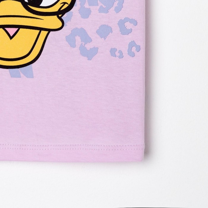 Футболка детская "Daisy" Disney, рост 110-116, лиловый