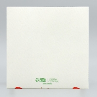 Коробка складная на 4 капкейка с окном &laquo;С Новым годом!&raquo;, сладости, 16 х 16 х 10 см, Новый год