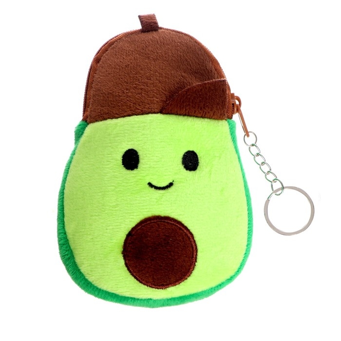 Кошелёк &laquo;Авокадо&raquo;, на брелоке, виды МИКС