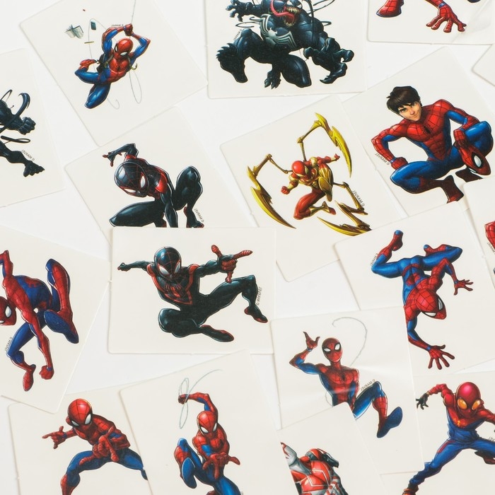 Адвент-календарь &laquo;Человек паук&raquo;, с детскими татуировками &mdash; 18 шт., MARVEL