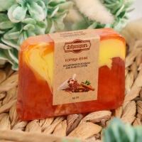 Мыло СПА - уход для бани и сауны "Корица  &mdash; Кофе" Добропаровъ РУЧНАЯ РАБОТА 80 гр