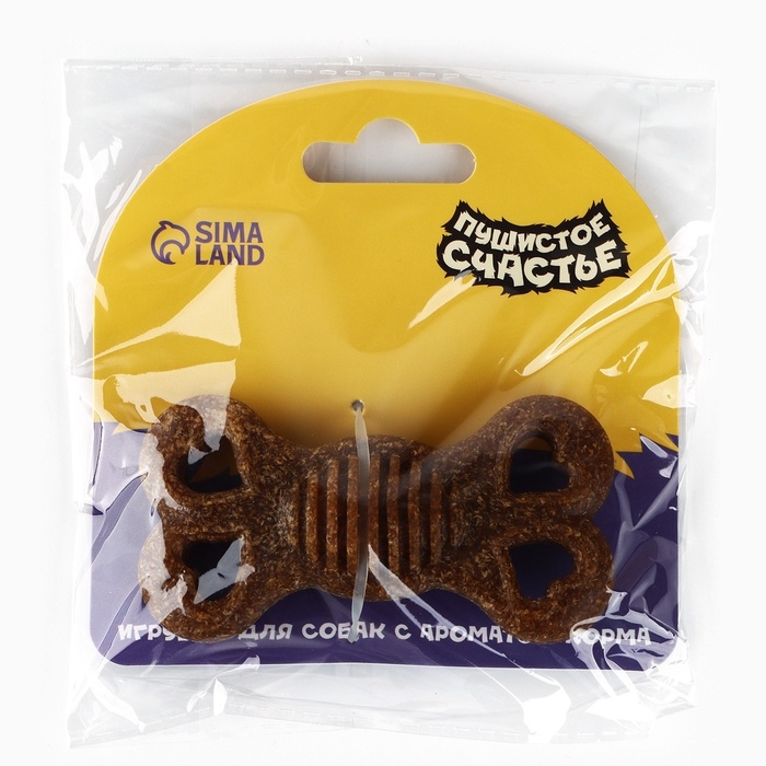 Игрушка для собак жевательная со ароматом корма &laquo;Крабик&raquo;, 9.5 х 5 см