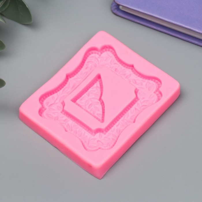 Молд силикон Молд силикон "Рама и уголок" 2 предмета 0,7х5,5х6,5 см