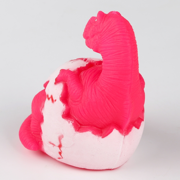 Мяч детский резиновый ёжка световой &laquo;Динозаврик&raquo;, цвета МИКС , в шоубоксе