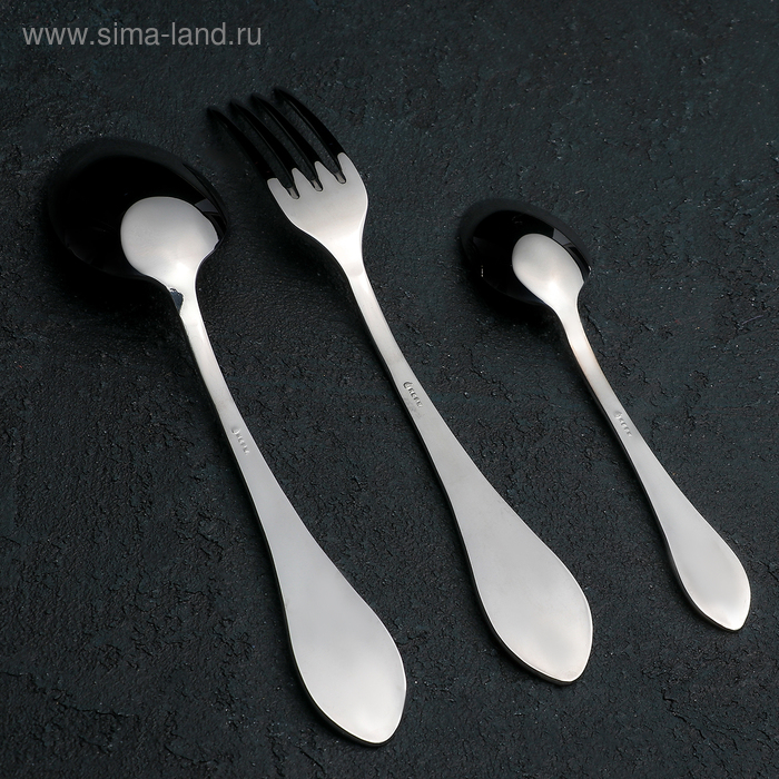 Набор столовых приборов &laquo;Дворцовый&raquo;, 18 предметов, картонная коробка