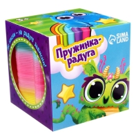 Пружинка - радуга Funny toys &laquo;Улёт!&raquo;, d=5 см, МИКС