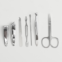 Набор маникюрный &laquo;CORGI&raquo;, 7 предметов, PVC-чехол, разноцветный