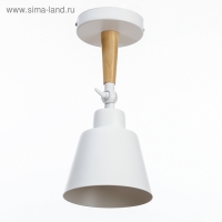 Спот "Цилиндр малый" 1x40Вт E27 белый 12х20х20 см Спот "Цилиндр малый" 1x40Вт E27 белый 12х20х20 см