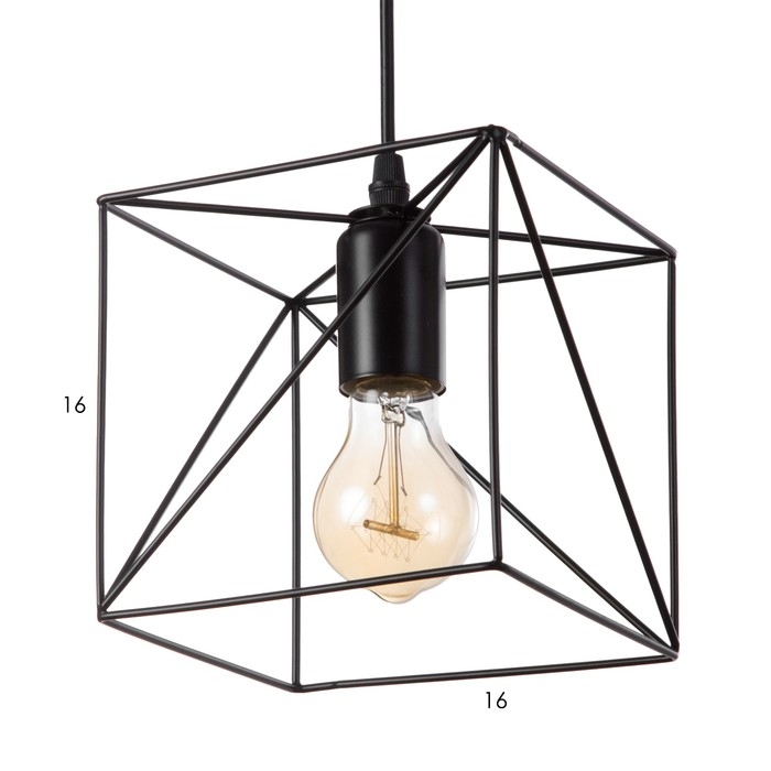 Светильник "Квадрат" 3хЕ27 40Вт 50х15х15-104 см