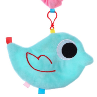 Растяжка - погремушка мягкая на кроватку/коляску &laquo;Малышка&raquo;, Крошка Я