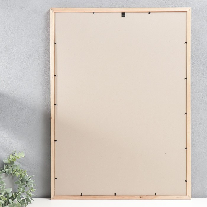 Фоторамка сосна с20 50х70 см (пластиковый экран)