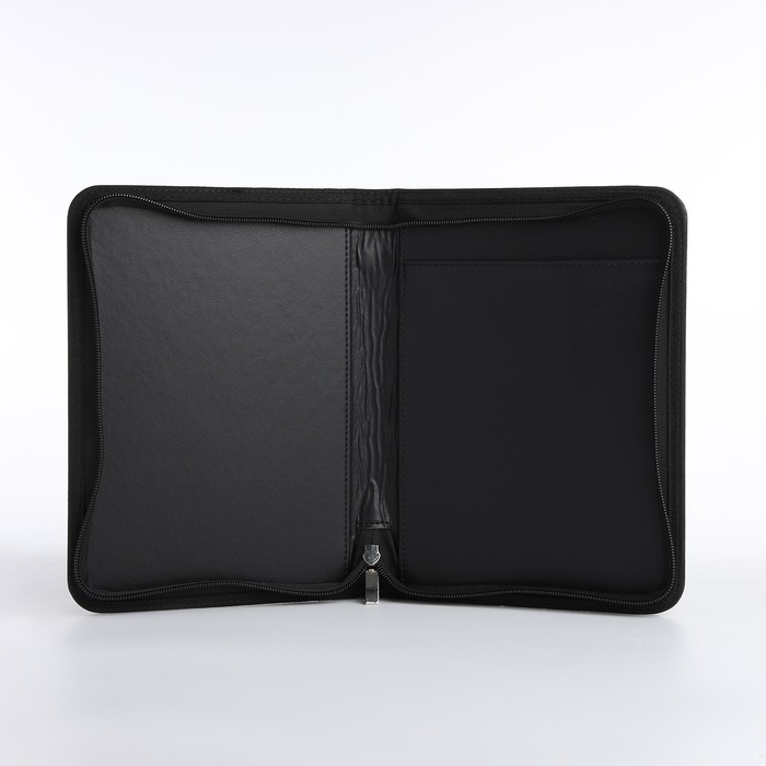 Папка для документов, А5, цвет чёрный Папка для документов, А5, цвет чёрный