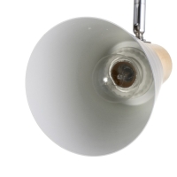 Светильник трековый "Паулина" Е27 40Вт серый 16х12х18см Светильник трековый "Паулина" Е27 40Вт серый 16х12х18см