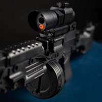 Детское оружие Автомат пневматический «Штурмовик», с лазером Детское оружие Автомат пневматический «Штурмовик», с лазером