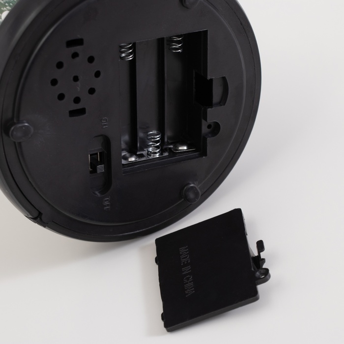 Светильник колба &laquo;Паук с розой&raquo; 1,5Вт, LED, 3xAAA, черный USB 11х11х21см