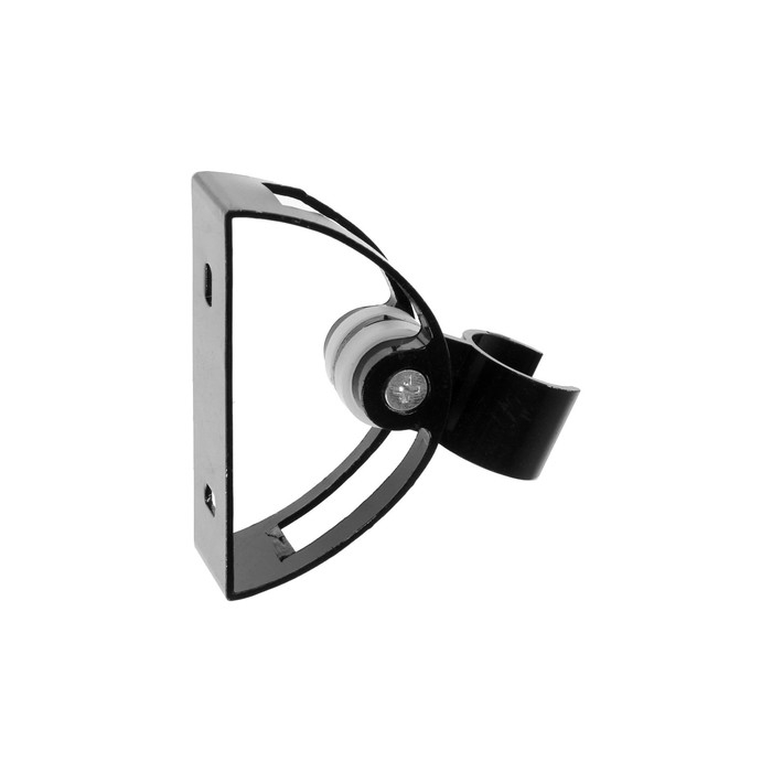 Держатель для душевой лейки ZEIN Z63, регулируемый, алюминий, черный