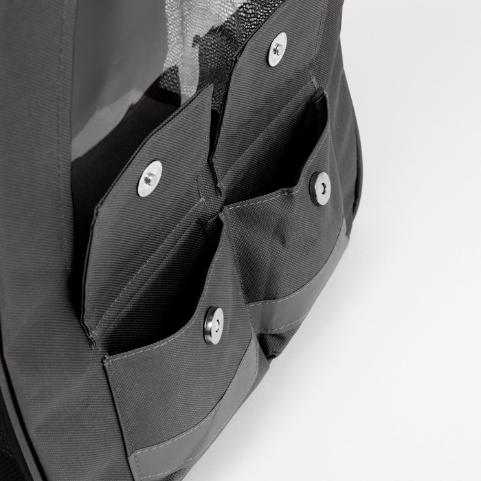 Рюкзак для переноски кошек и собак, с окном для обзора, серый Рюкзак для переноски кошек и собак, с окном для обзора, серый